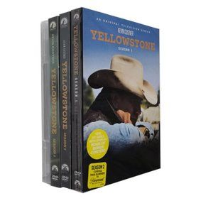 Yellowstone Season 1-4 One To Four ( DVD )    Region 1   New Sealed